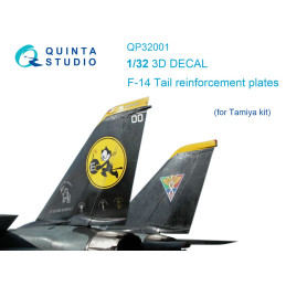 F-14 tail reinforcement plates (for Tamiya kit) QP32001 Quinta Studio 1:32