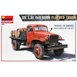 US 1,5t 4x4 G506 Flatbed Truck 38056 MiniArt 1:35