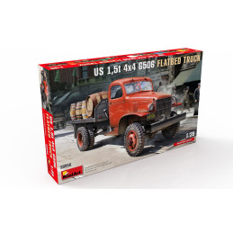 US 1,5t 4x4 G506 Flatbed Truck 38056 MiniArt 1:35