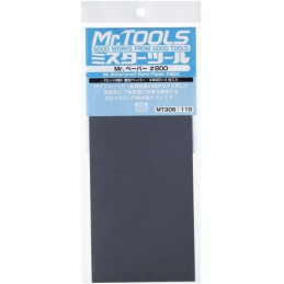 Mr.Tools Series Mr.Waterproof Sand Paper 800 (4Pcs) MT306 Mr. Hobby