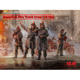 1/35 American Fire Truck Crew (1910s)