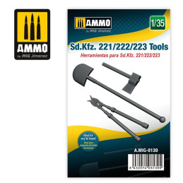 Sd.Kfz. 221/222/223 Tools 8139 AMMO by Mig 1:35