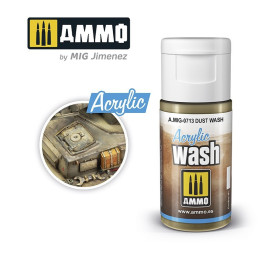 Dust Wash 0713 AMMO by Mig 15ml Acrylic Wash