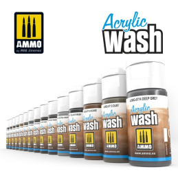 Acrylic Wash Collection AMMO by Mig
