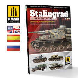 Stalingrad Vehicles Colors - German and Russian Camouflages in the Battle of Stalingrad 6146 AMMO by Mig