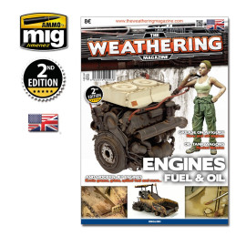 Weathering Magazine Issue 4 Engine, Grease and Oil 4503 AMMO by Mig English