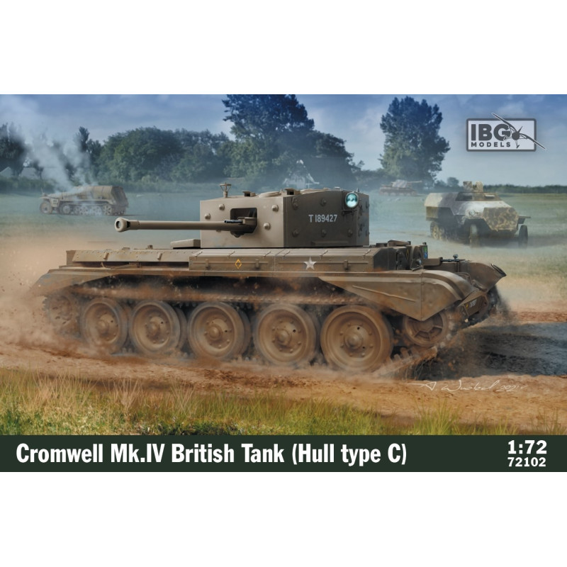 Cromwell Mk.IV British Tank (Hull type C) 72102 IBG Models 1:72