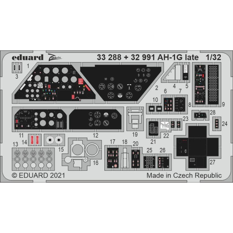 AH-1G late 33288 Eduard 1:32