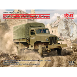 1/35 G7117 with WWII Soviet Drivers