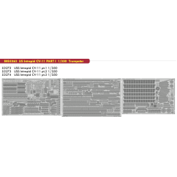 USS Intrepid CV-11 part 1 BIG5363 Eduard 1:350