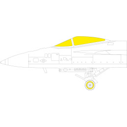 F/A-18E TFace EX812 Eduard 1:48 for Hobby Boss