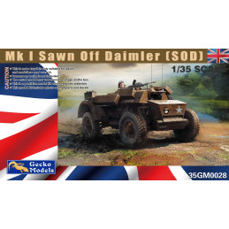Mk 1 Sawn Off Daimler (SOD) 35GM0028 Gecko Models 1:35