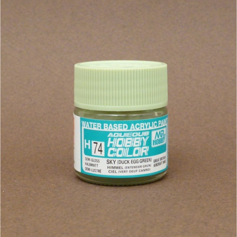 Sky (Duck Egg Green) H74 Aqueous Hobby Colors (10 ml)