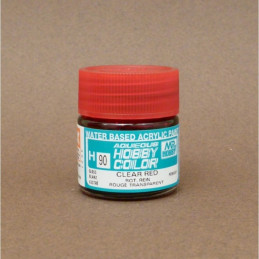 Clear Red H90 Aqueous Hobby Colors (10 ml)