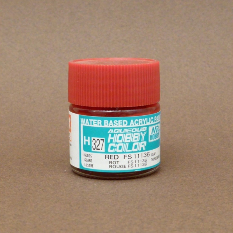 Red FS 11136 H327 Aqueous Hobby Colors (10 ml)