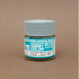 Medium Seagray BS381C/637 H335 Aqueous Hobby Colors (10 ml)