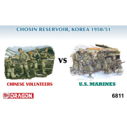1/35 Chosin Reservoir, Korea 1950 Chinese Volunteer vs. U.S. Marines