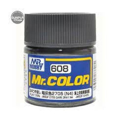 JMSDF 2705 Dark Gray N4 C-608 Mr. Color (10 ml)