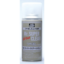 Super Clear UV Cut Flat B-523 Mr. Spray (170 ml)