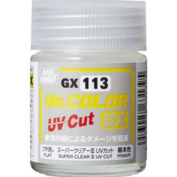 Super Clear III UV Cut Flat GX-113 Mr. Color GX (18ml)