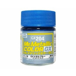 Metal Blue GX-204 Mr. Metallic Color GX (18 ml)