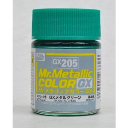 Metal Green GX-205 Mr. Metallic Color GX (18 ml)