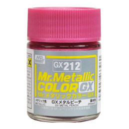 Metal Peach GX-212 Mr. Metallic Color GX (18 ml)