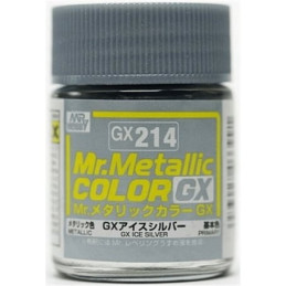 Ice Silver GX-214 Mr. Metallic Color GX (18 ml)