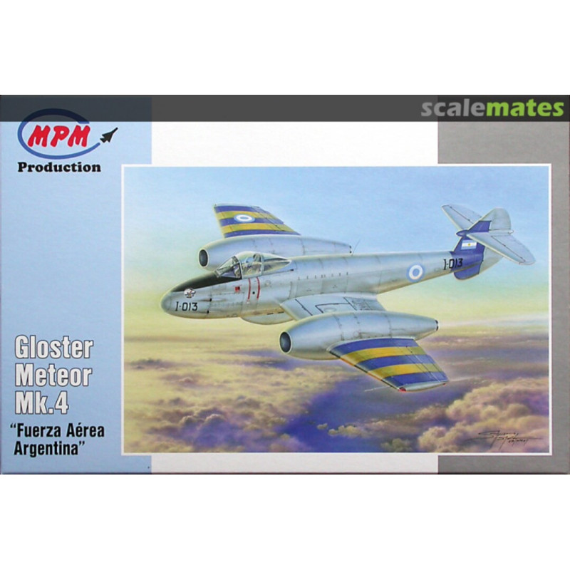 Gloster Meteor Mk.4 "Fuerza Aérea Argentina" 72554 MPM Production 1:72
