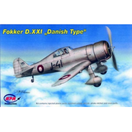 Fokker D.XXI "Danish Type" 72544 MPM Production 1:72