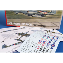 A.W. Meteor NF Mk.11 'RAF Squadrons' SH72437 Special Hobby 1:72