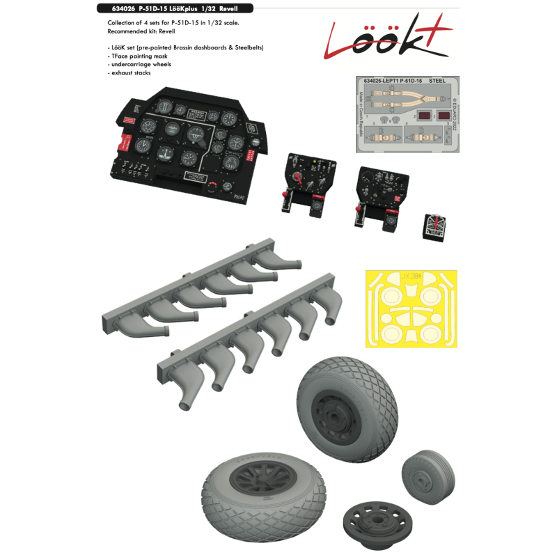 P-51D-15 LööKplus 634026 Eduard 1:32