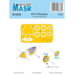 FH-1 Phantom M72029 Special Mask 1:72