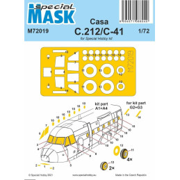 Casa C.212/C-41 M72019 Mask Special Mask 1:72