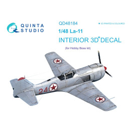 La-11 3D-Printed & coloured Interior (HobbyBoss) QD48184 Quinta Studio 1:48