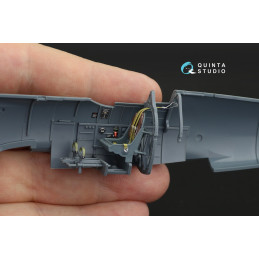 Spitfire Mk.I 3D-Printed & coloured Interior (Eduard) QD48133 Quinta Studio 1:48