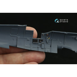 Spitfire Mk.II 3D-Printed & coloured Interior (Eduard) QD48205 Quinta Studio 1:48