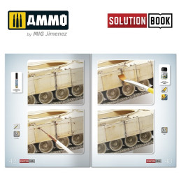 How to Paint Modern US Military Sand Scheme SOLUTION BOOK 6512 AMMO by Mig MULTILINGUAL BOOK