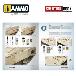 How to Paint Modern US Military Sand Scheme SOLUTION BOOK 6512 AMMO by Mig MULTILINGUAL BOOK