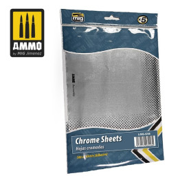 CHROME SHEETS 280x195 mm 8248 AMMO by Mig