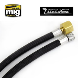 10 Foot Braided Air Hose 1/8" X 1/4" 8655 AMMO by Mig