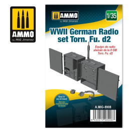 WWII German Radio set Torn. Fu. D2 8908 AMMO by Mig 1:35
