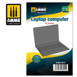 Laptop computer 8912 AMMO by Mig 1:35