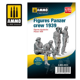 Figures Panzer crew 1939 8913 AMMO by Mig 1:72