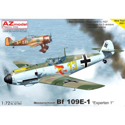 1/72 Messerschmitt Bf 109E-1 Experten 1 (3x camo)