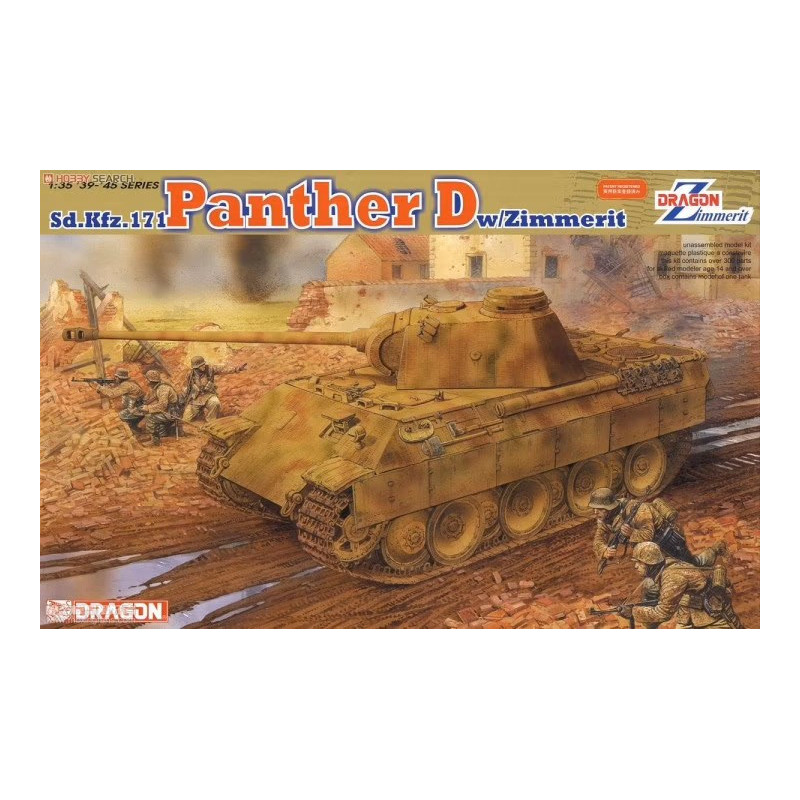 1/35 Sd.Kfz.171 Panther D w/Zimmerit