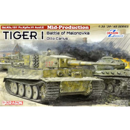 1/35 Tiger I Mid-Production w/Zimmerit Otto Carius Battle of Malinava Village 1944
