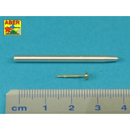 Barrel ROQF Mk.I 76.2mm for Matilda Mk.IIICS with Besa MG barrel 35L224 Aber 1:35