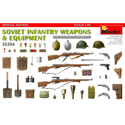 Armes et Equipement de l'infanterie Soviétique WWII Edition Spéciale 35304 MiniArt 1:35