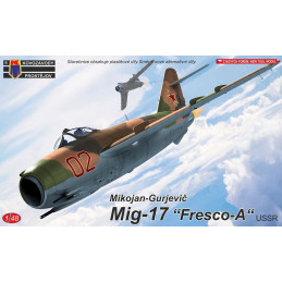 Mikoyan MiG-17 'Fresco-A' USSR KPM4823 Kovozavody Prostejov 1:48